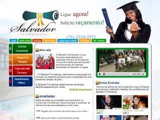 Thumbnail do site Salvador Formaturas