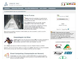 Thumbnail do site Saros Inc - Hospedagem de Sites & Servidores