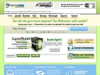 Thumbnail do site FermatNET - Solues para Internet