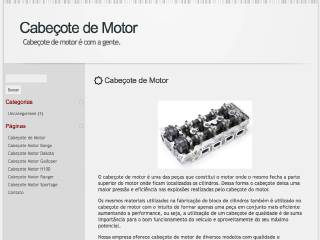Thumbnail do site Cabeote de Motor