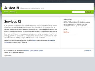 Thumbnail do site Servios RJ
