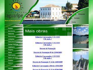 Thumbnail do site Prefeitura Municipal de Jaguaripe