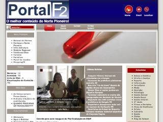 Thumbnail do site Portal F2! O melhor contedo do Norte Pioneiro