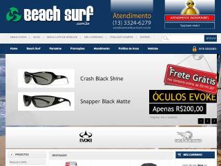 Thumbnail do site Loja Beach Surf