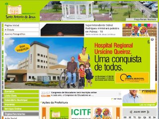 Thumbnail do site Prefeitura Municipal de Santo Antnio de Jesus