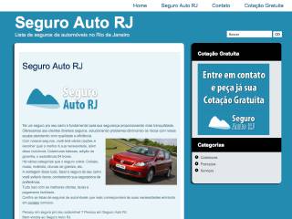 Thumbnail do site Seguro Auto RJ