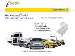 Thumbnail do site SCarro - O Melhor Classificado de Carros Usados 