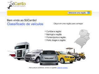 Thumbnail do site SóCarrão - O Melhor Classificado de Carros Usados