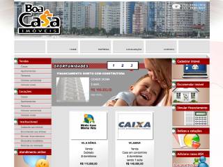 Thumbnail do site Boa Casa Imveis