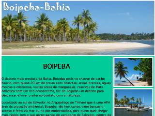 Thumbnail do site Ilha de Boipeba