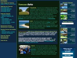 Thumbnail do site Trancoso Bahia - Pousadas, restaurantes e praias