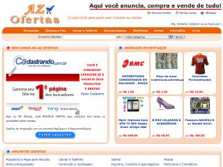 Thumbnail do site AZ Ofertas - Anncios grtis