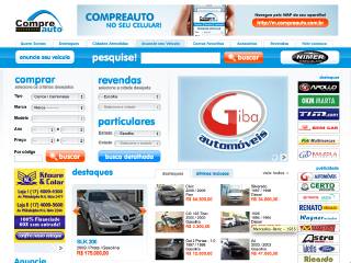 Thumbnail do site Compreauto - carros usados