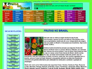 Thumbnail do site Frutas no Brasil