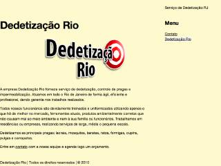 Thumbnail do site Dedetizao Rio