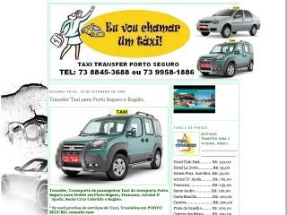 Thumbnail do site Taxi Porto Seguro