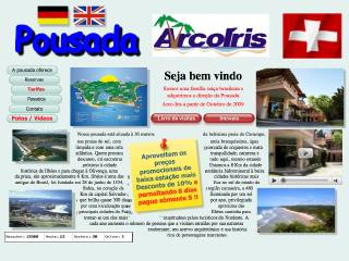 Thumbnail do site Pousada Arco Iris 