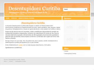 Thumbnail do site Desentupidora Curitiba