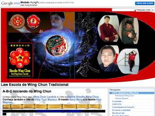 Thumbnail do site Shaolin Wing Chun em Iju