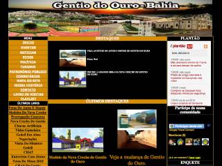Thumbnail do site Gentio do Ouro