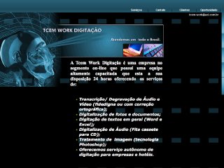Thumbnail do site Tcem Work Digitação