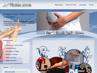 Thumbnail do site Pilates Zone