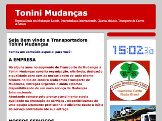 Thumbnail do site Transportadora Tonini Mudanas