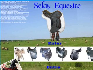 Thumbnail do site Selas para Cavalos