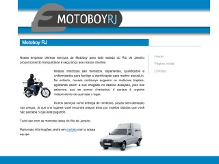 Thumbnail do site Motoboy RJ