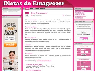 Thumbnail do site Dietas de Emagrecer