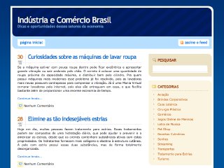 Thumbnail do site Indústria e Comércio Brasil