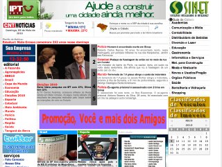 Thumbnail do site CNTnoticias - Notcias de Tangar da Serra