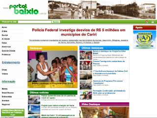 Thumbnail do site Portal Baixio