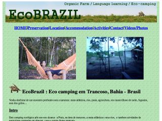 Thumbnail do site Ecobrasil - Eco Camping