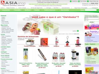 Thumbnail do site Asia Shop - Artesanato Oriental Virtual