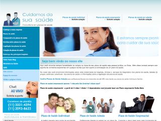 Thumbnail do site CuidamosDaSuaSaude - Consultria em planos de sade