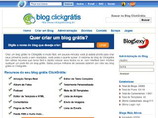 Thumbnail do site Blogs ClickGrtis