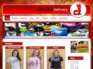 Thumbnail do site Camiseta Delivery