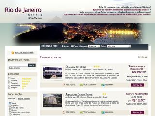 Thumbnail do site Hotéis Rio de Janeiro - Reservas online