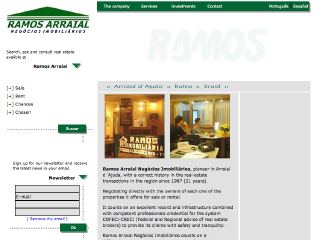 Thumbnail do site Ramos Arraial Negcios Imobilirios