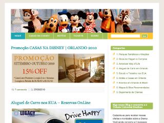 Thumbnail do site Casa Na Disney em Orlando