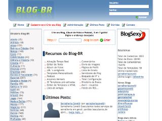 Thumbnail do site Blog-BR - Blog grtis com lbum de Fotos 