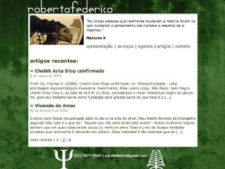 Thumbnail do site Roberta Mª Federico - Psicóloga