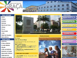 Thumbnail do site Igreja Batista da Graa