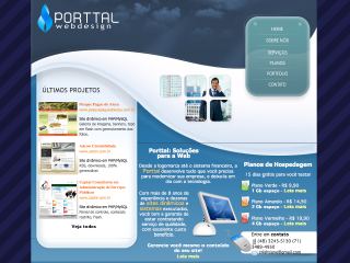 Thumbnail do site Porttal Webdesign e Sites