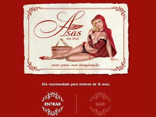 Thumbnail do site Asas Sex Shop - Asas para sua Imaginao