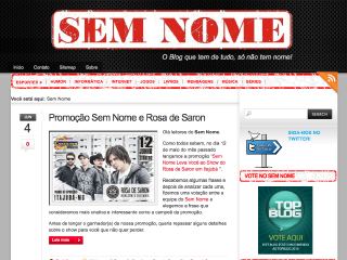 Thumbnail do site Sem Nome - O Blog que tem de tudo, s no tem nome