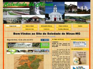 Thumbnail do site Prefeitura Municipal de Soledade de Minas