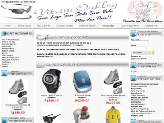 Thumbnail do site Vitrine Oakley