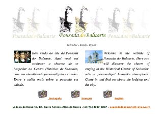 Thumbnail do site Pousada Baluarte